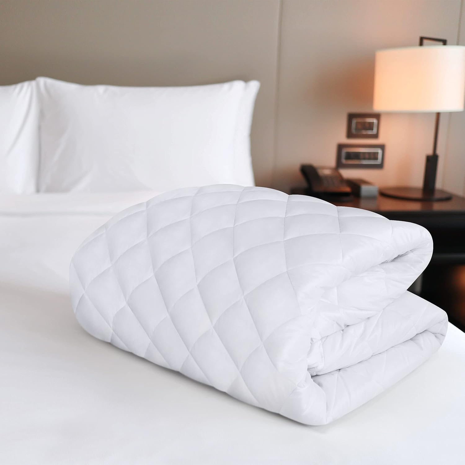 Quilted Waterproof Zippered Mattress Encasement | Quilted Waterproof Mattress Cover | Encasement Zipper Fit - Image 3