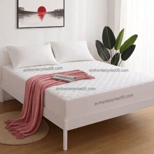 Quilted Waterproof Mattress Cover with Zipper | Quilted Waterproof Mattress Protector | Most Comfortable